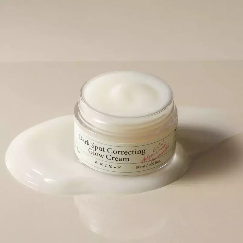 AXIS-Y Dark Spot Correcting Glow Cream 50ml con 2% de alfa-arbutina, 5% niacinamida