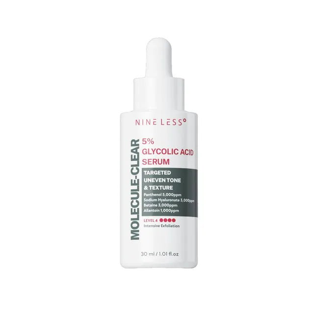 Nineless Molecule Clear 5% Glycolic Acid Serum 30ml
