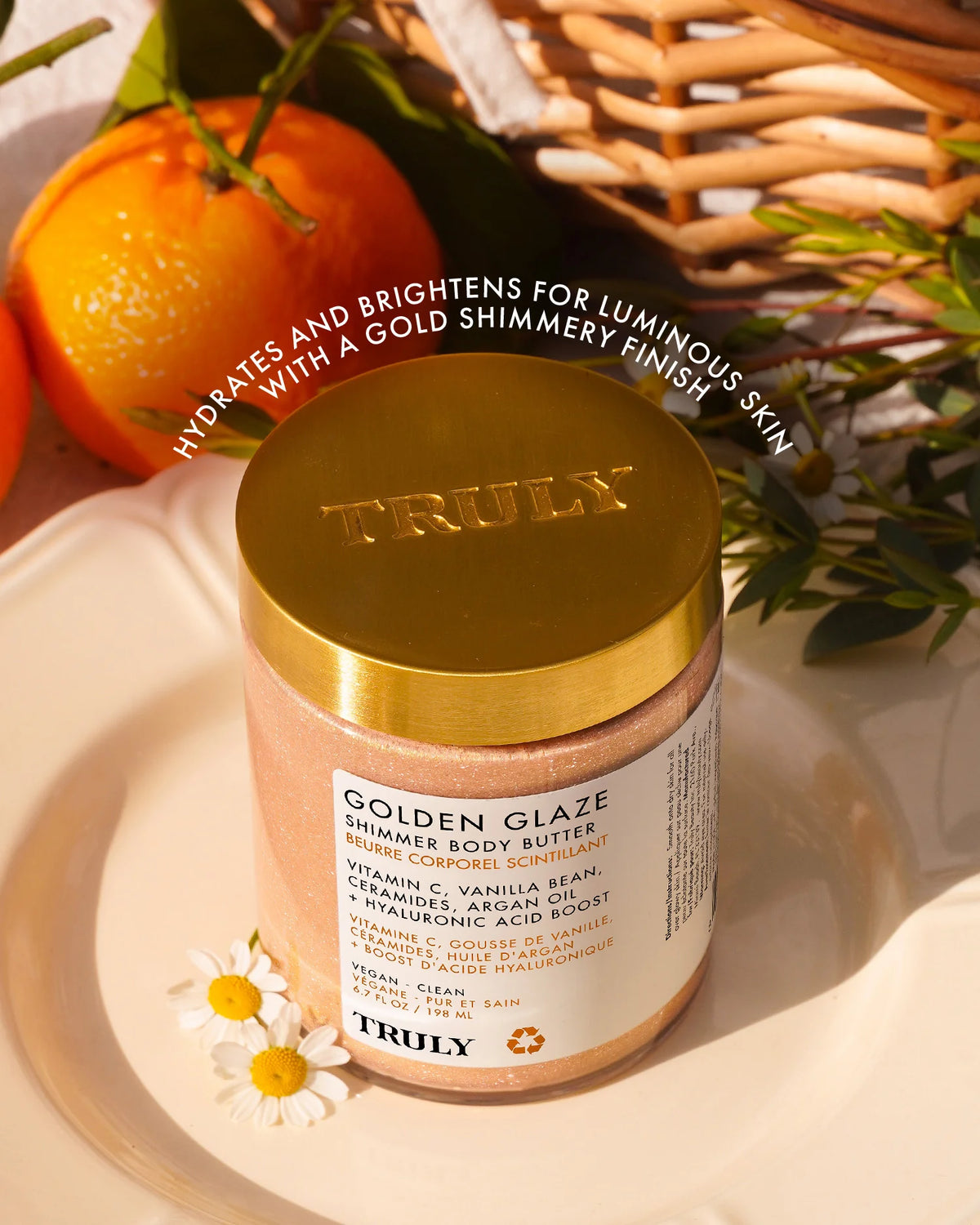 Truly Golden Glaze Luxury Shimmer Body Butter 198ml