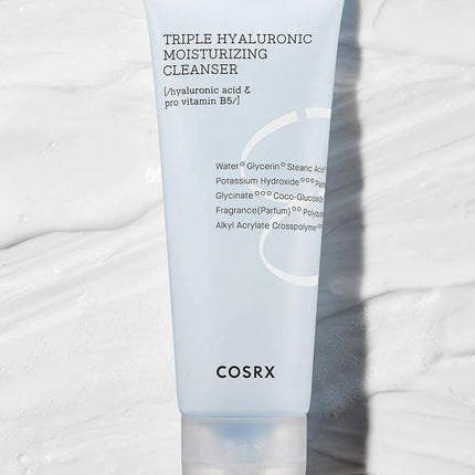 COSRX Hydrium Triple Hyaluronic Moisturizing Cleanser 150ml