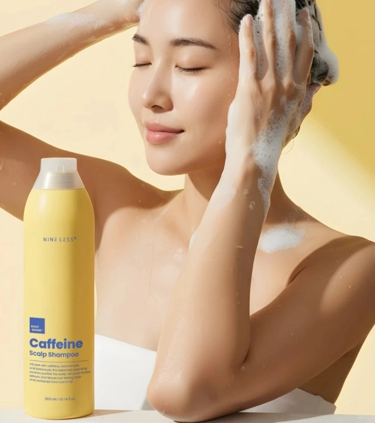 Nineless Root-Biome™ Caffeine Scalp Shampoo 300 ml