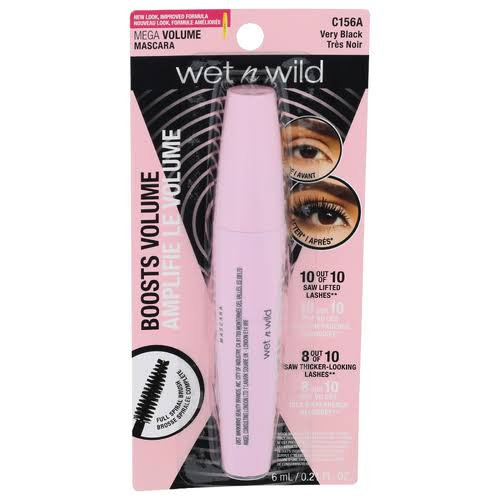 Wet n wild Mega Volume Mascara, Very Black