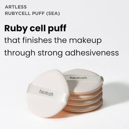 Heimish Artless Rubycell Puff 5ea