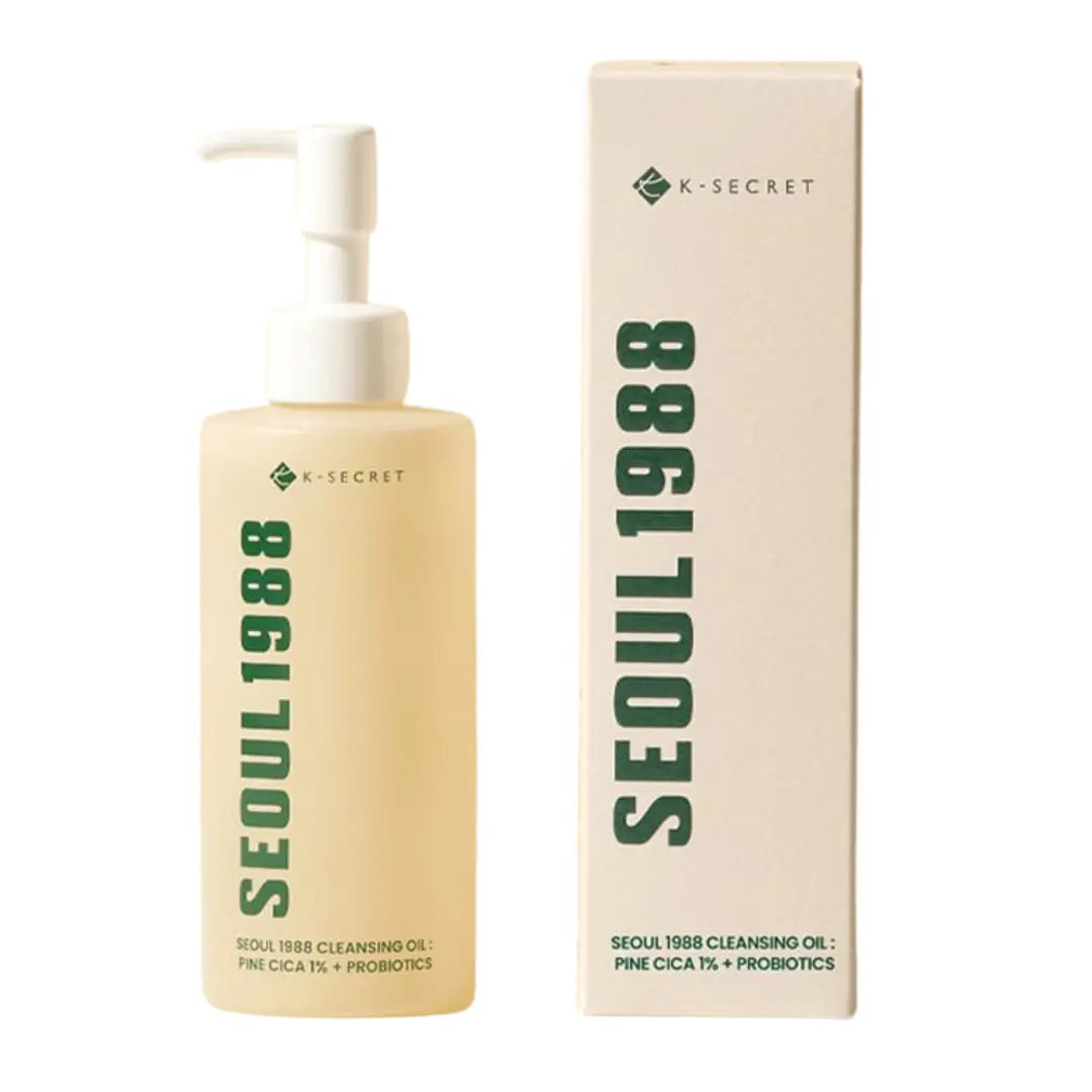 K-Secret Seoul 1988 Aceite Limpiador – Pine Cica 1% + Probióticos 150 ml