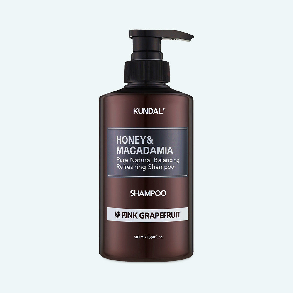 Kundal Honey & Macadamia Nature Shampoo – Pink Grapefruit 500 ml