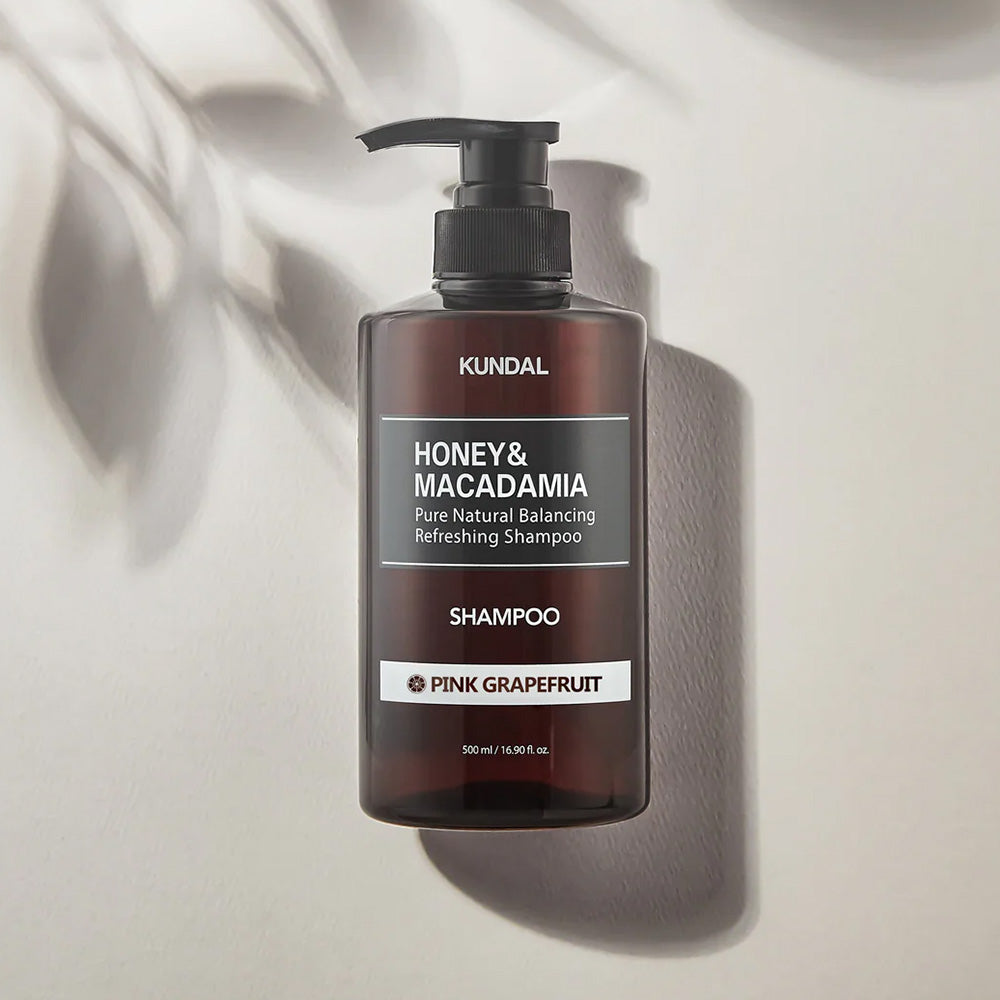 Kundal Honey & Macadamia Nature Shampoo – Pink Grapefruit 500 ml