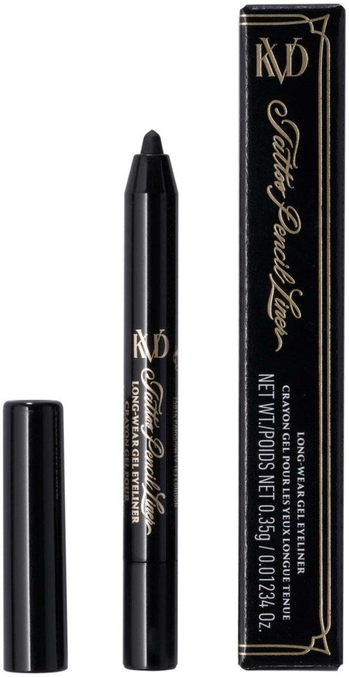 KVD Beauty Tattoo Lápiz mini Liner Impermeable Larga Duración Gel Delineador De Ojos Negro