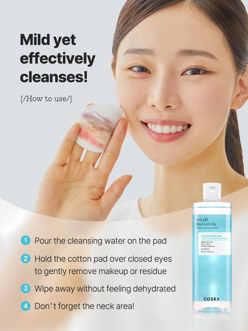 Cosrx Low pH Niacinamide Agua Micelar 400ml