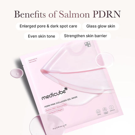 Medicube Mascarilla PDRN Pink Collagen Gel Mask