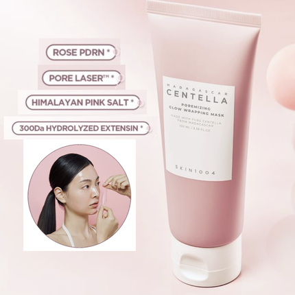 SKIN1004 Madagascar Centella Poremizing Glow Wrapping Mask – Mascarilla Nocturna Iluminadora 100 ml