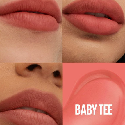 Maybelline Tinte labial mate de larga duración Super Stay Teddy Tint