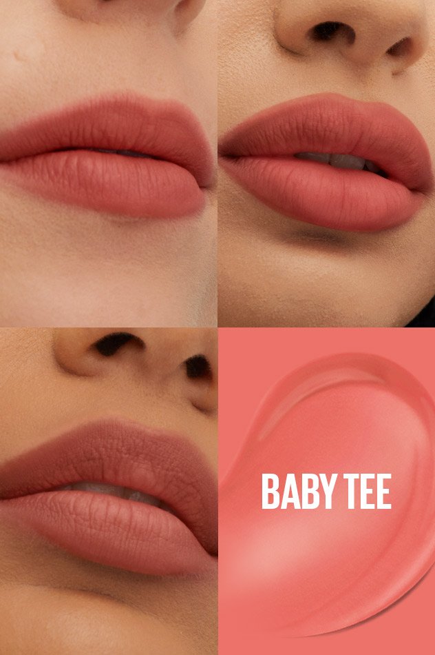 Maybelline Tinte labial mate de larga duración Super Stay Teddy Tint