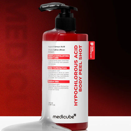 Medicube Body Peel Shot with Hypochlorous Acid – Sérum Exfoliante Corporal 150 ml
