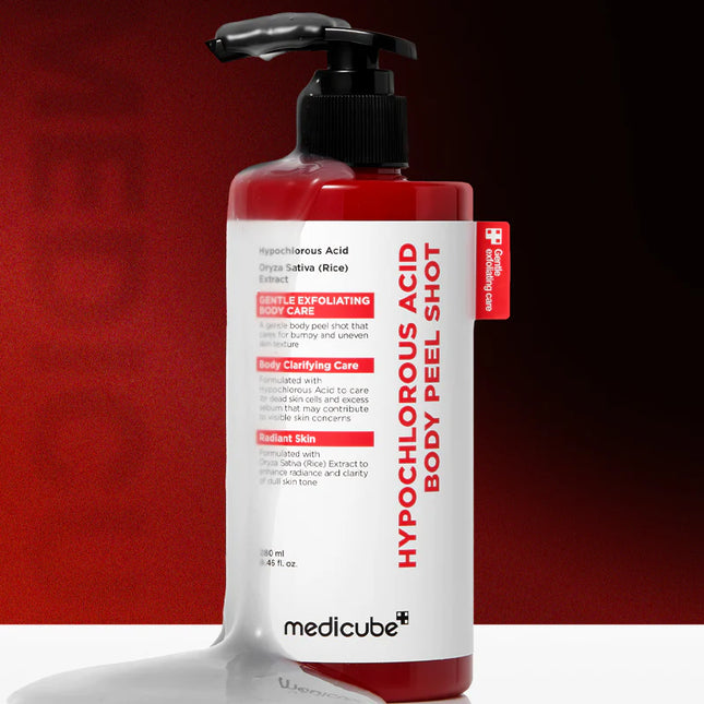 Medicube Body Peel Shot with Hypochlorous Acid – Sérum Exfoliante Corporal 150 ml