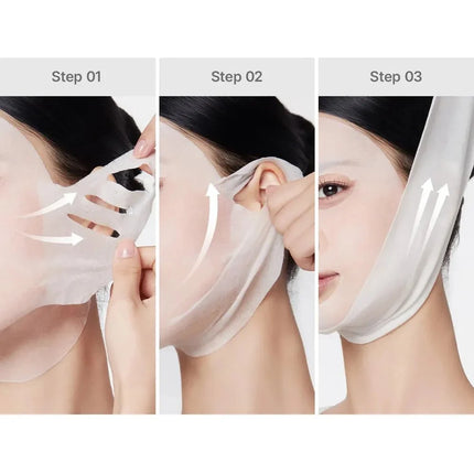 Medicube PDRN Pink Tension Up Mask – Mascarilla Tensora para Rostro y Mandíbula 4u
