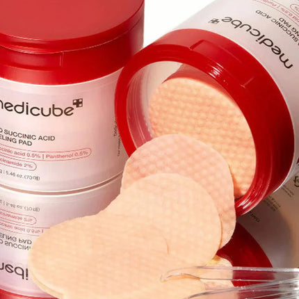 Medicube Red Succinic Acid Panthenol Pad 70pads