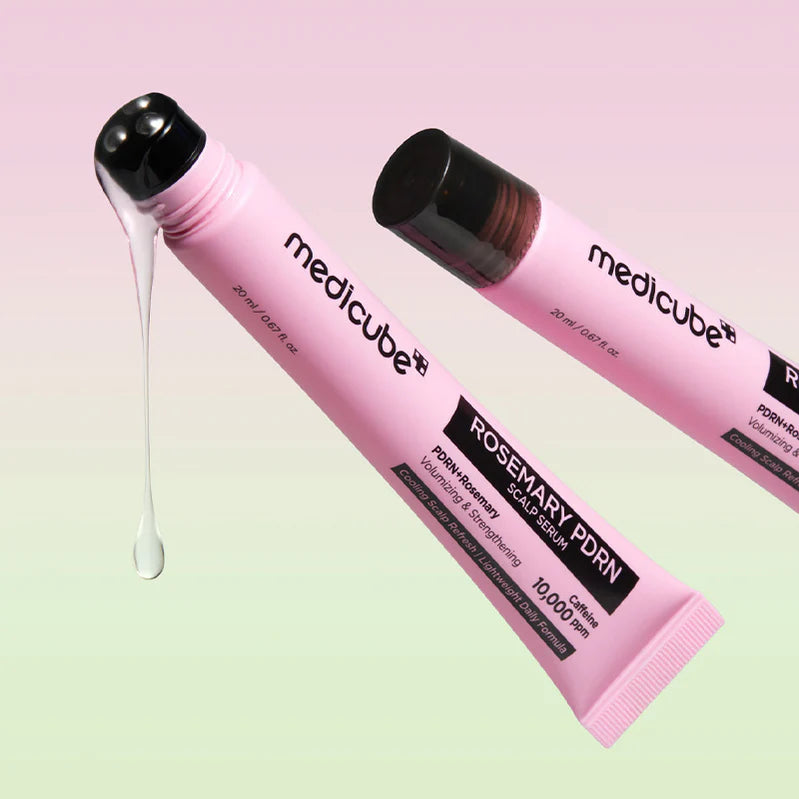 Medicube  Set Rosemary PDRN Thickening Shampoo, acondicionador y serum
