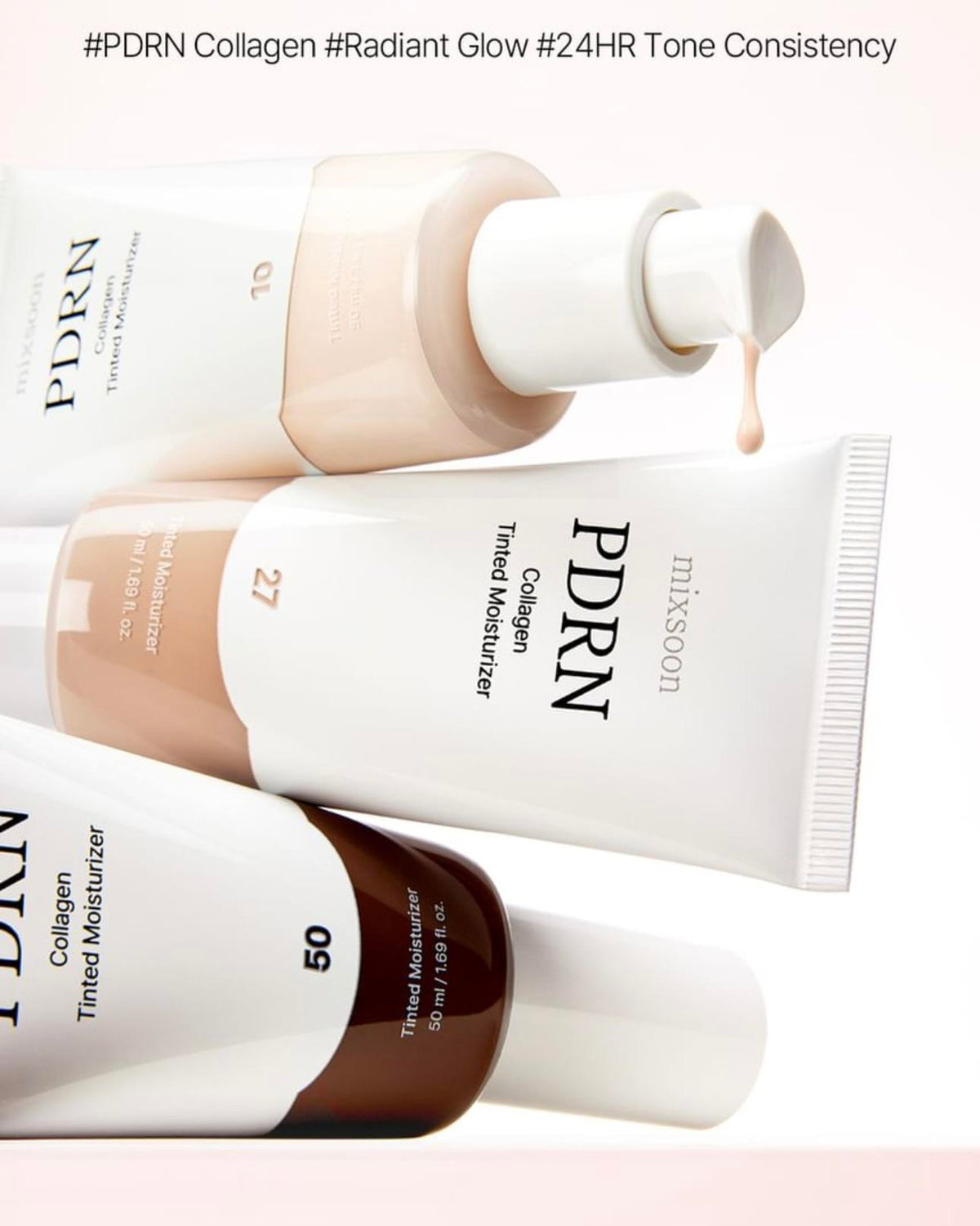 mixsoon PDRN Collagen Tinted Moisturizer – Base Hidratante con Color