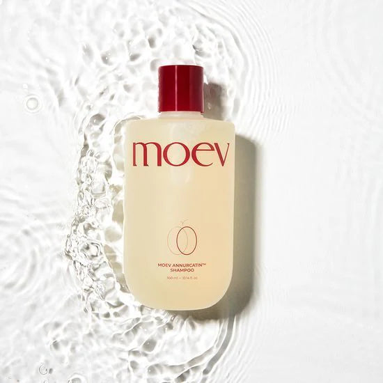 MOEV Shampoo ANNURCATIN  Cuidado del cabello de manzana coreana para mayor fuerza y volumen