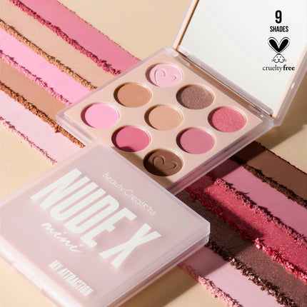 Beauty Creations NudeX Paleta de sombras My Attraction
