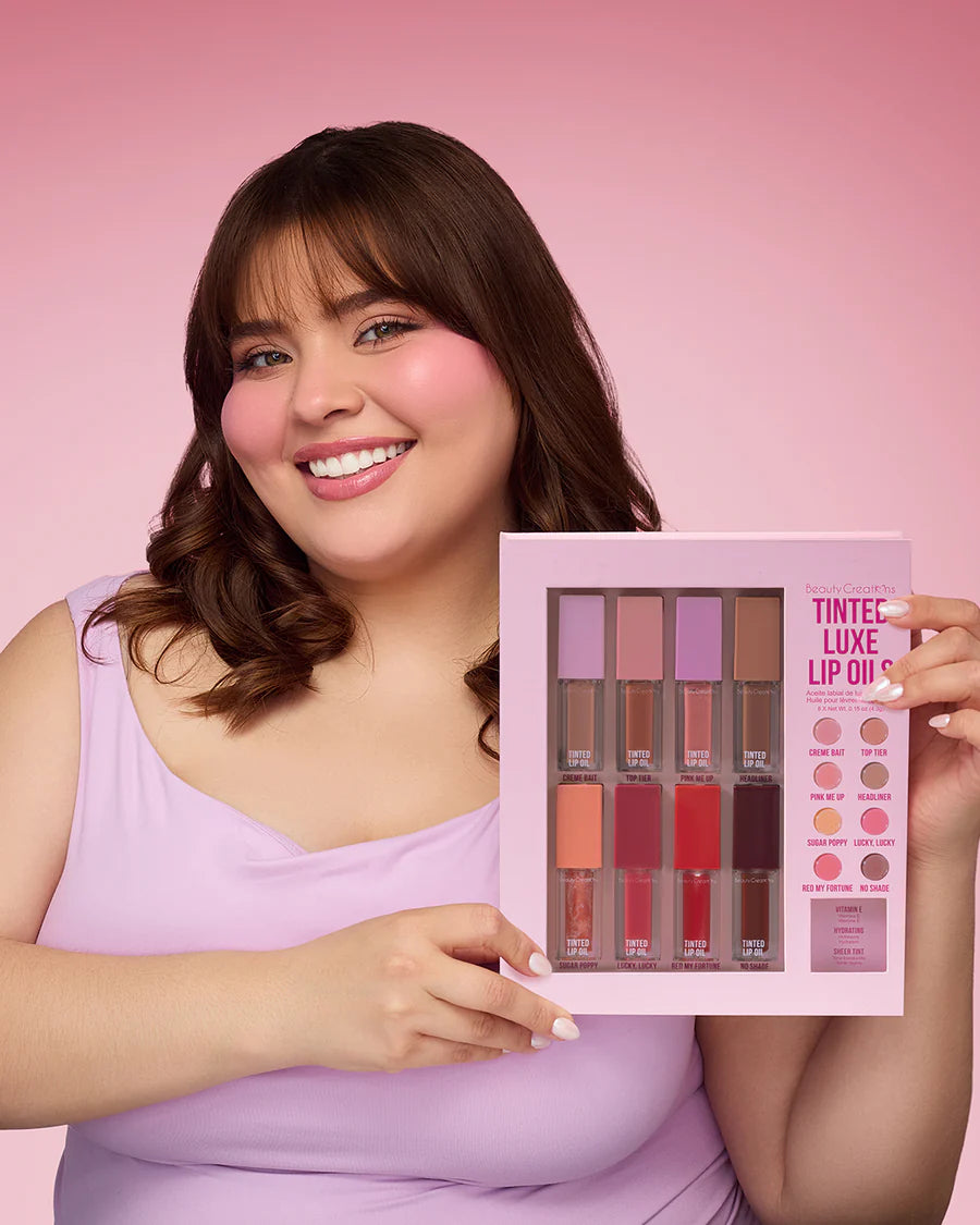 Beauty Creations Tinted luxe Lip Oil Collection Set