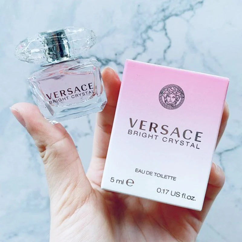 Versace - Mini Eau de Toilette de cristal brillante para mujer 5ml