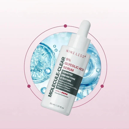 Nineless Molecule Clear 5% Glycolic Acid Serum 30ml