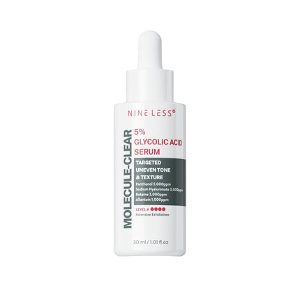 Nineless Molecule Clear 5% Glycolic Acid Serum 30ml