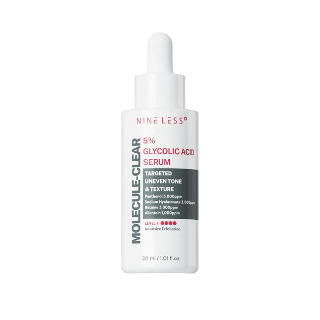 Nineless Molecule Clear 5% Glycolic Acid Serum 30ml