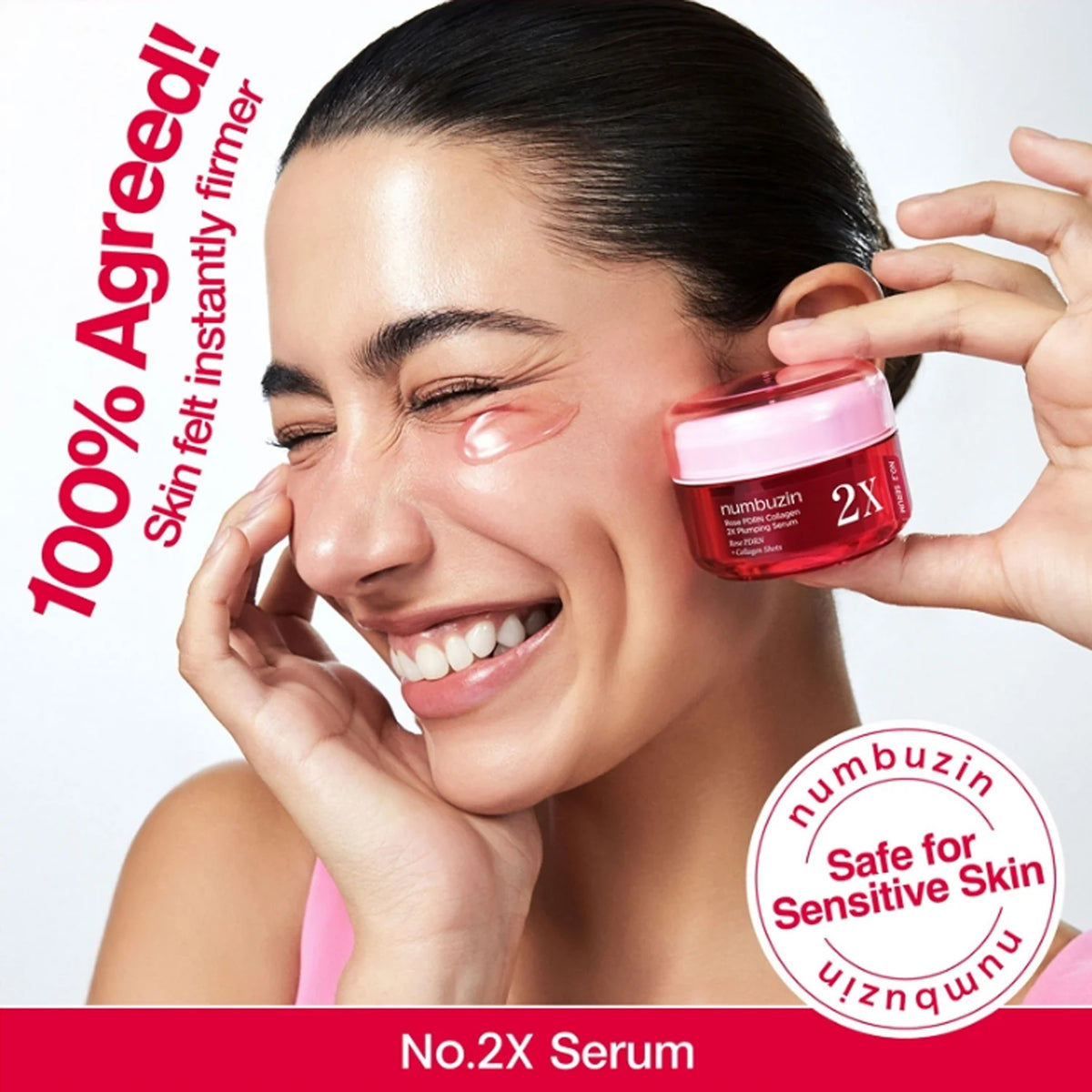 numbuzin No.2 Rose Pdrn Collágeno 2x Plumping Serum 30 ml