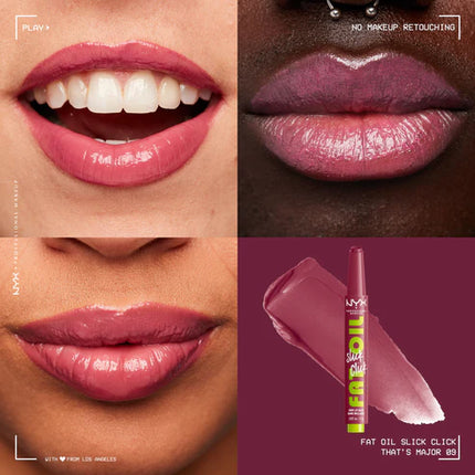 NYX Bálsamo labial Fat Oil Slick Click