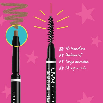 NYX Micro Brow Pencil Vegan Eyebrow Pencil