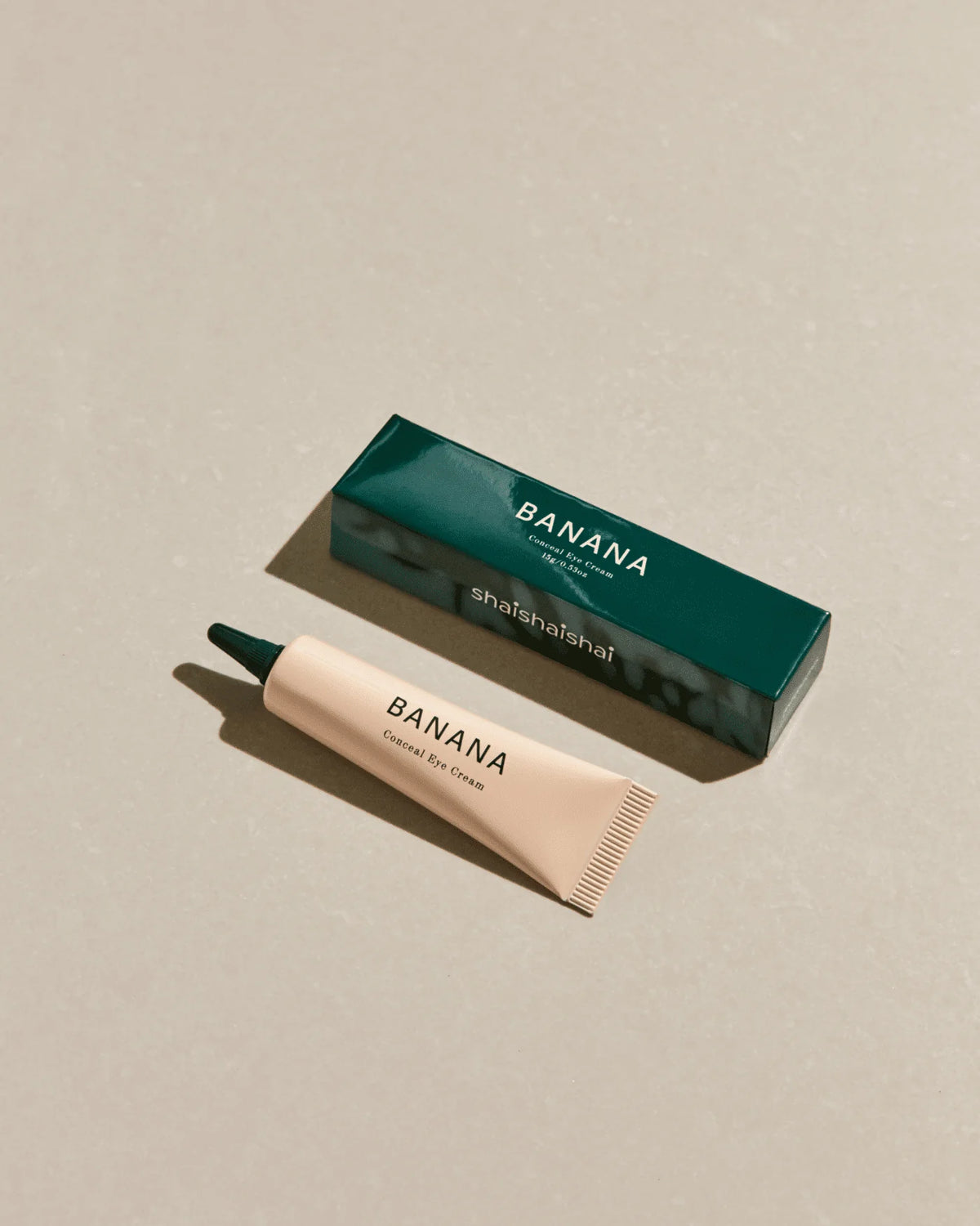 SHAISHAISHAI Banana Conceal Cream – Crema Correctora e Hidratante para Contorno de Ojos 15 g