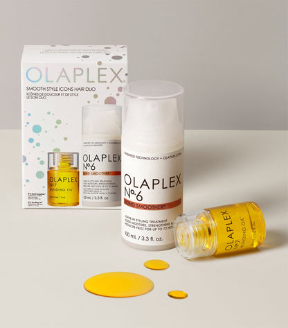 Olaplex Smooth Frizz and Style Hair Icons Set