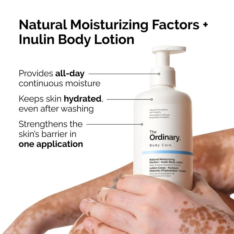 Loción corporal Natural Moisturizing Factors + Inulina