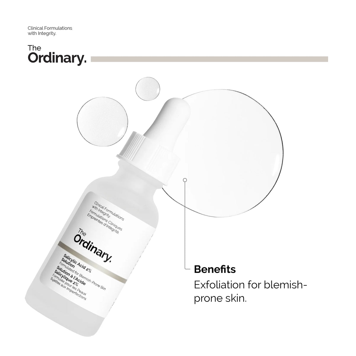The Ordinary Acido Salicilico 2% Solution |Tratamiento Ácido Salicílico