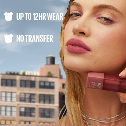 Maybelline Tinte labial mate de larga duración Super Stay Teddy Tint