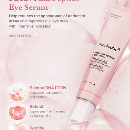 Medicube - PDRN Pink Peptide Eye Cream 30ml