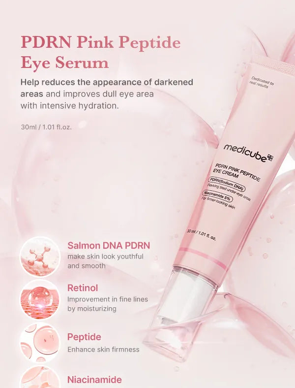 Medicube - PDRN Pink Peptide Eye Cream 30ml