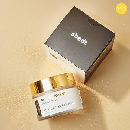 SUNGBOON EDITOR Silk Peptide EGF Intensive Cream – Crema Reafirmante con Péptidos y EGF 50 ml