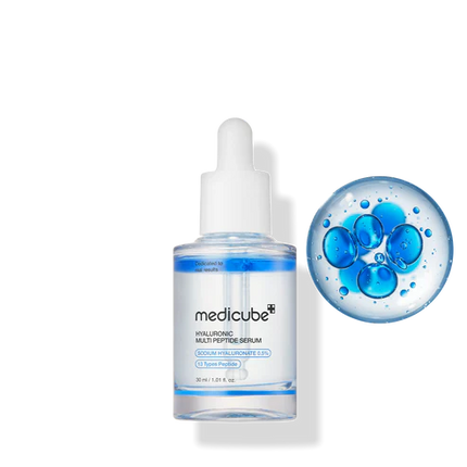 medicube Suero multipéptido hialurónico para brillar y calmar 30ml