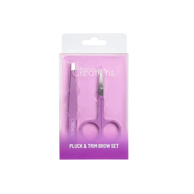 Beauty Creations Set Pluck & Trim Brown