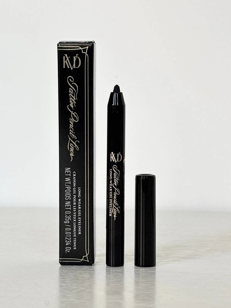 KVD Beauty Tattoo Lápiz mini Liner Impermeable Larga Duración Gel Delineador De Ojos Negro