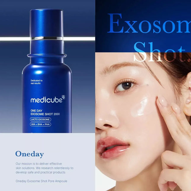Medicube One Day Exosome Shot Pore Ampoule 2000 30ml