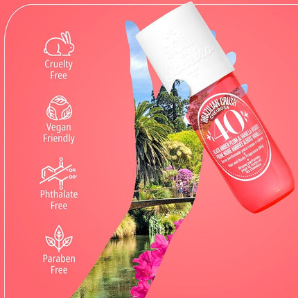 Perfume Brazilian Crush Cheirosa ’40 Bom Dia Hair & Body Mist Sol de Janeiro 90ml