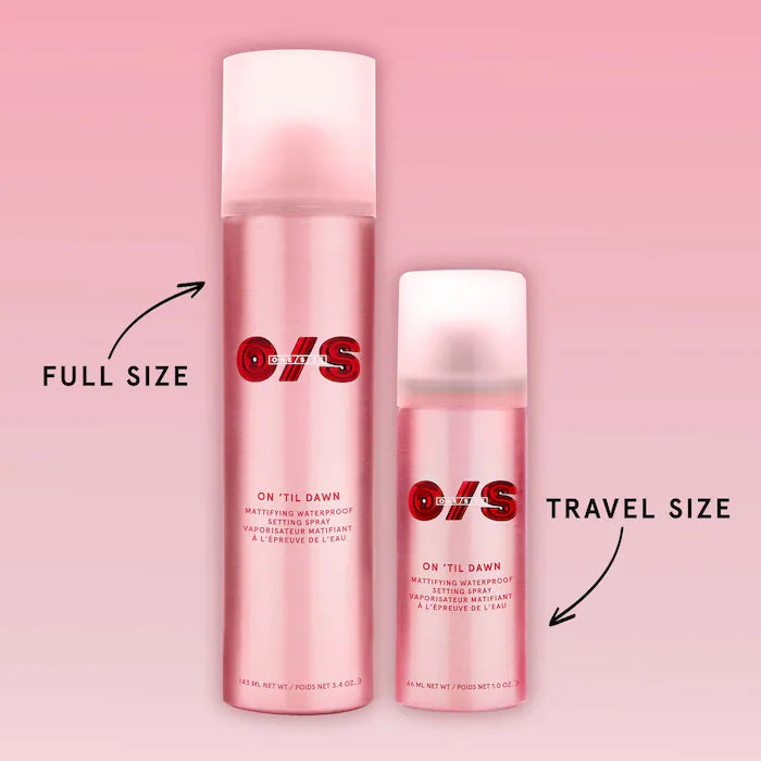 One Size Spray fijador matificante resistente al agua On 'Til Dawn 143ml