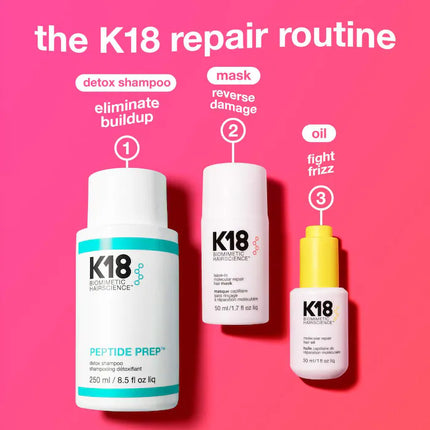 K18 Biomimetic Mini LeaveIn Molecular Repair Hair Mask 15ml