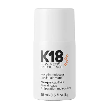 K18 Biomimetic Mini LeaveIn Molecular Repair Hair Mask 15ml