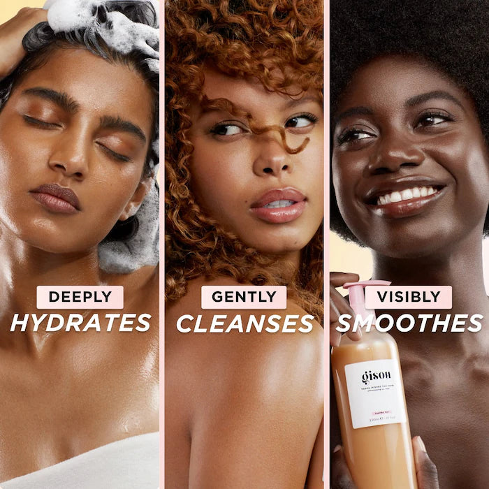 Gisou  Mini Shampoo hidratante Honey Gloss con ceramidas 75ml