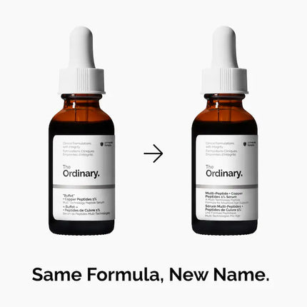 The Ordinary Multi-Peptide + Copper Peptides 1% Serum Antiedad